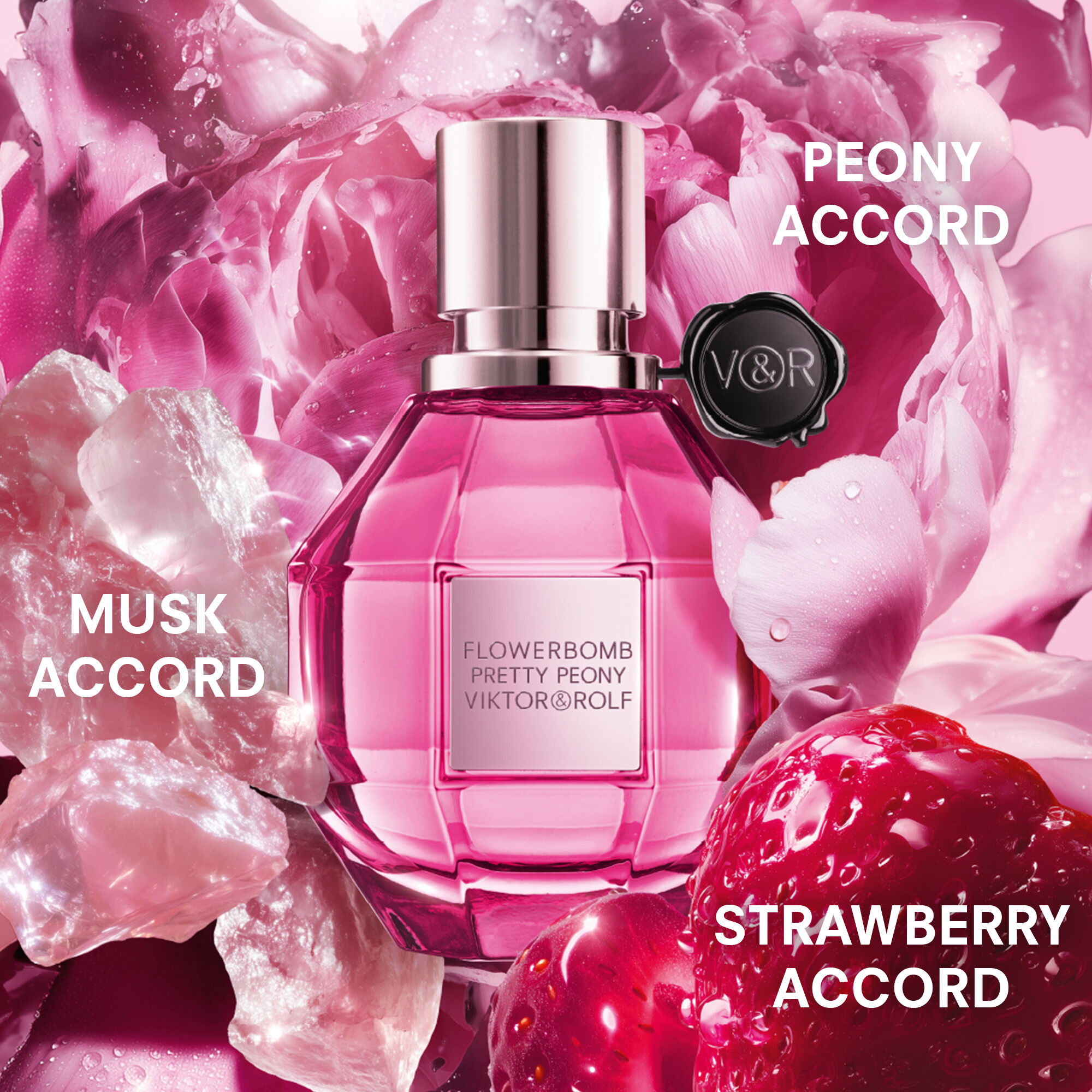 Flowerbomb viktor&rolfヴィクター&ロルフ　フラワーポンプ Flowerbomb Pretty Peony Perfume | Viktor&Rolf Fragrances