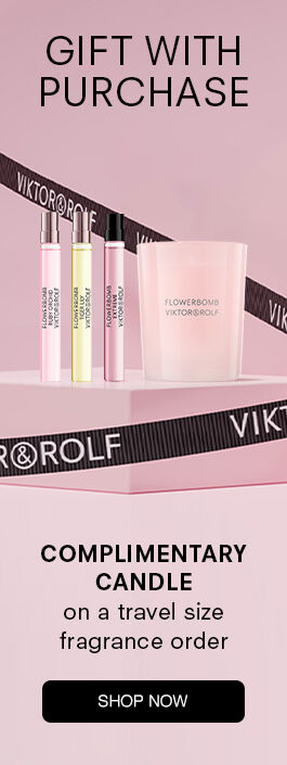 値下げ！FLOWERBOMB VIKTOR &ROLF キャンドル付き❣️ VIKTOR & ROLF FLOWERBOMB 70G SCENTED CANDLE (NEW WITH BOX