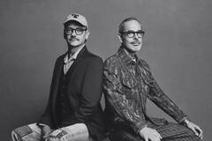 Black and white of Viktor Horsting & Rolf Snoeren