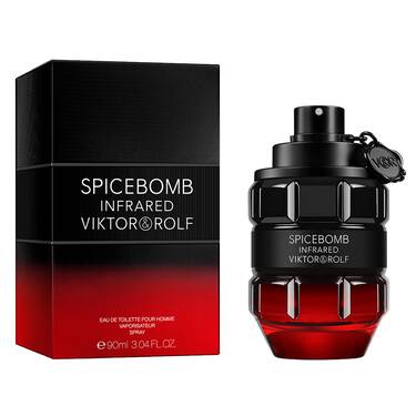Spicebomb Infrared Eau de Toilette Spray by Viktor & Rolf - 3 oz