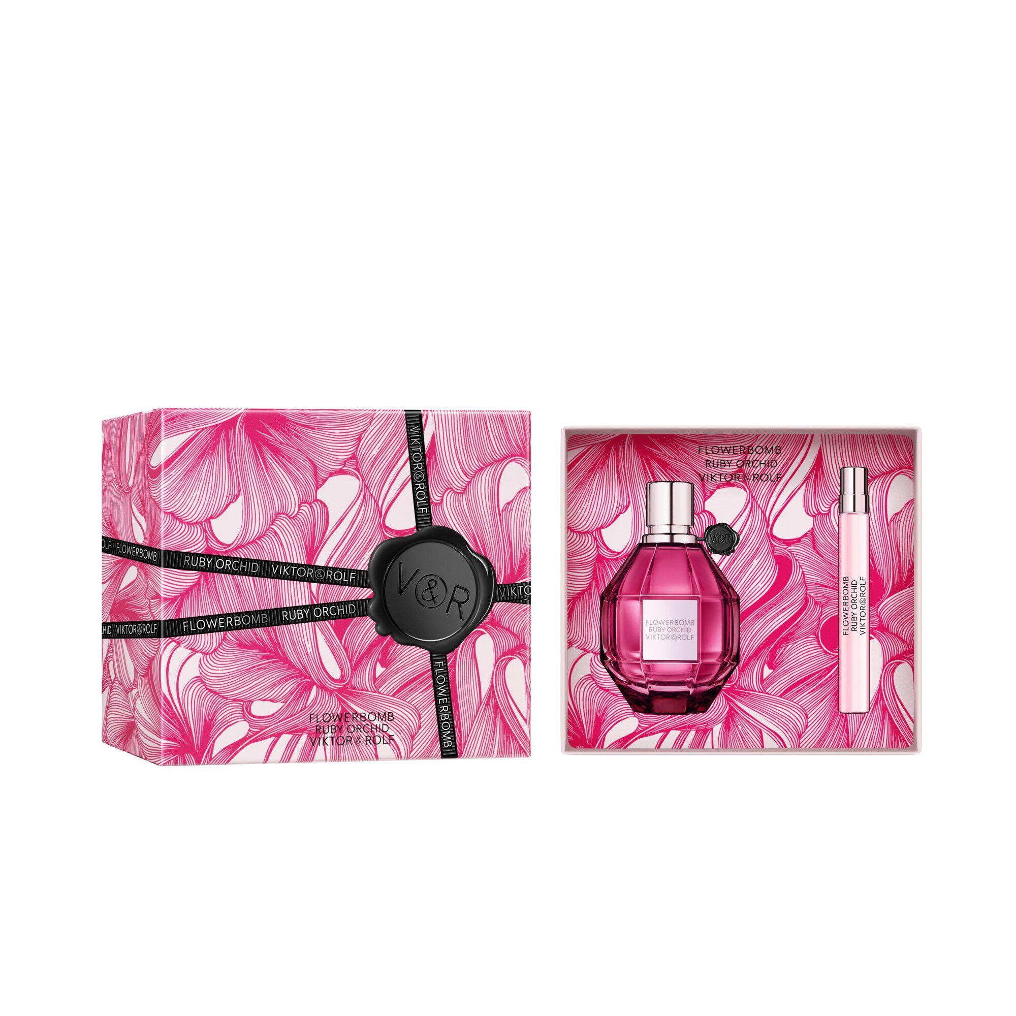 Flowerbomb Ruby Orchid Eau De Parfum Spray By Viktor & Rolf - 1.7 oz Flowerbomb Ruby Orchid Eau De Parfum Spray By Viktor & Rolf - 1.7 oz