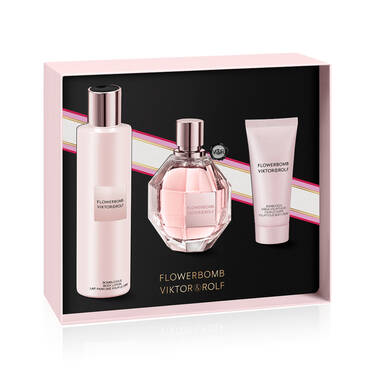 Flowerbomb Perfume And Moisturizer Gift Set