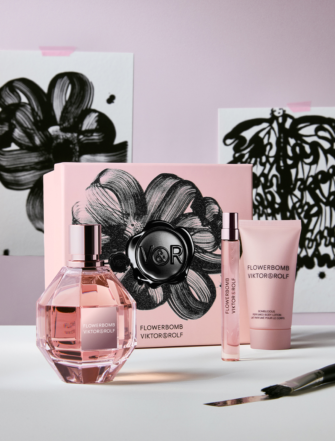 【限定ギフトBOX】Viktor&Rolf ヴィクター＆ロルフ Flowerbomb 3-Piece Ritual Gift Set | Viktor&Rolf Fragrances